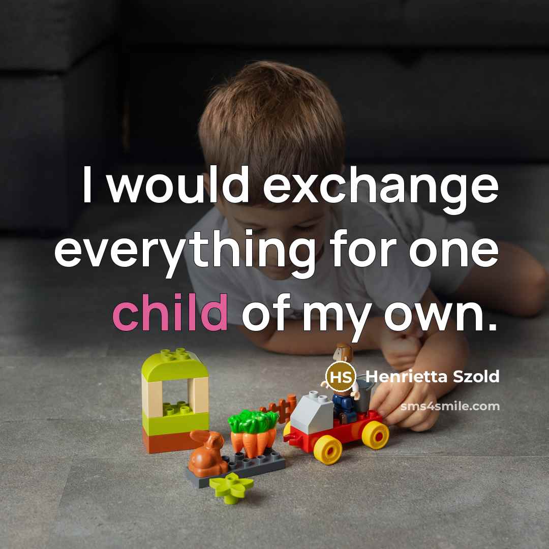 “I would exchange everything for one child of my own.…” quote by Henrietta Szold