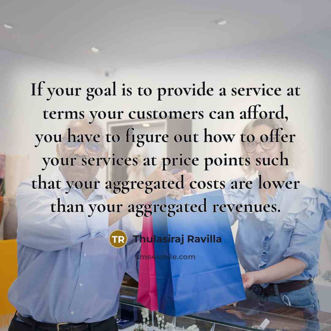 “If your goal is to provide a service at terms…” quote by Thulasiraj Ravilla