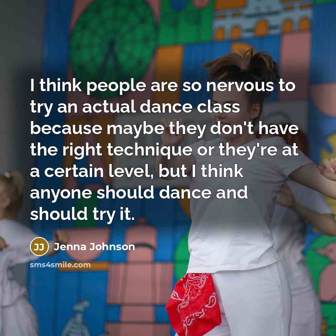 “I think people are so nervous to try an actual…” quote by Jenna Johnson