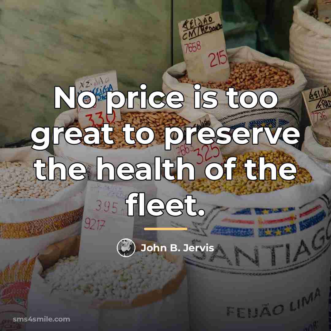 “No price is too great to preserve the health of…” quote by Anonymous