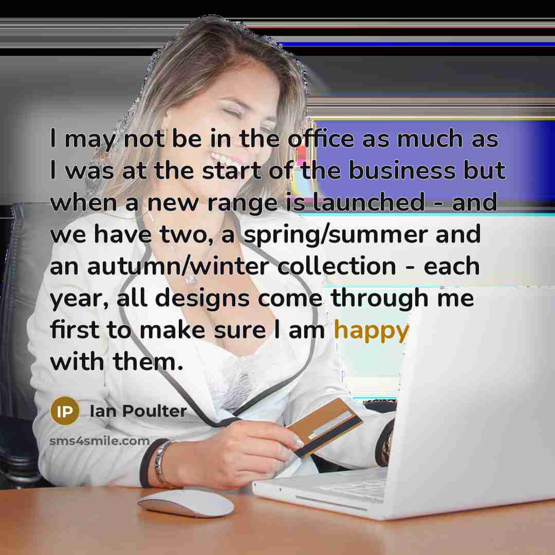 “I may not be in the office as much as…” quote by Ian Poulter