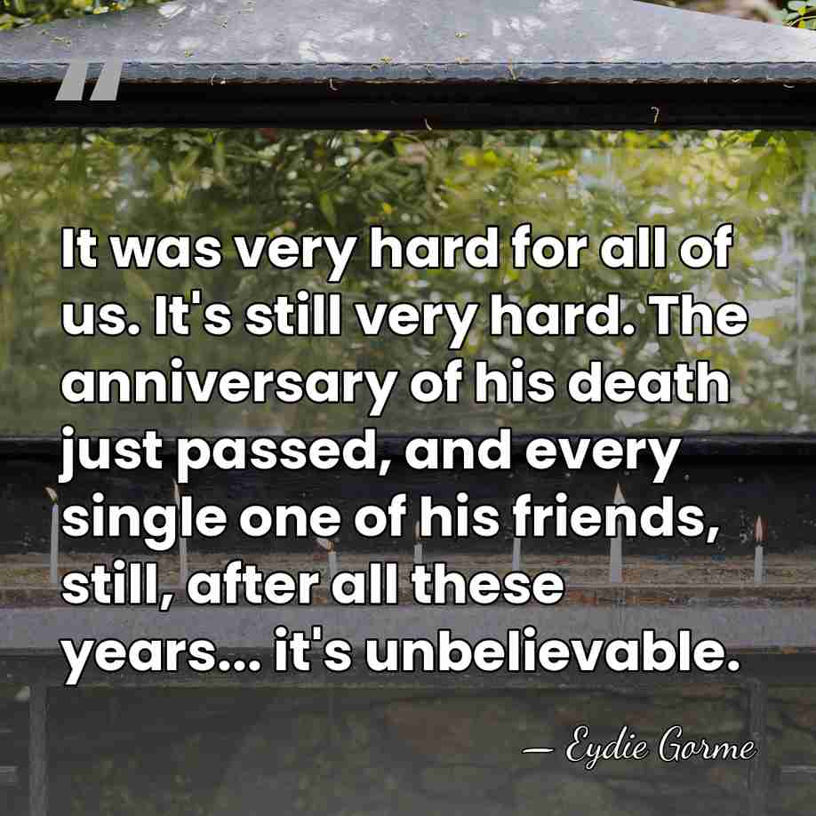 It was very hard for all of us. It's still very hard.&hellip; - Eydie Gorme