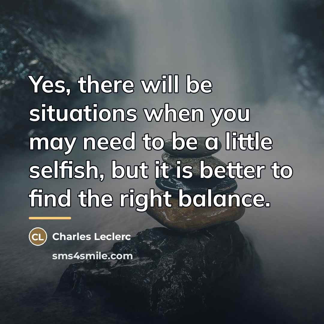 “Yes, there will be situations when you may need to…” quote by Charles Leclerc