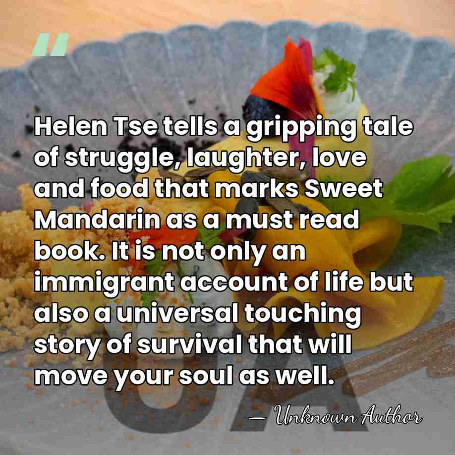 Helen Tse tells a gripping tale of struggle, laughter, love and food&hellip; - Unknown Author