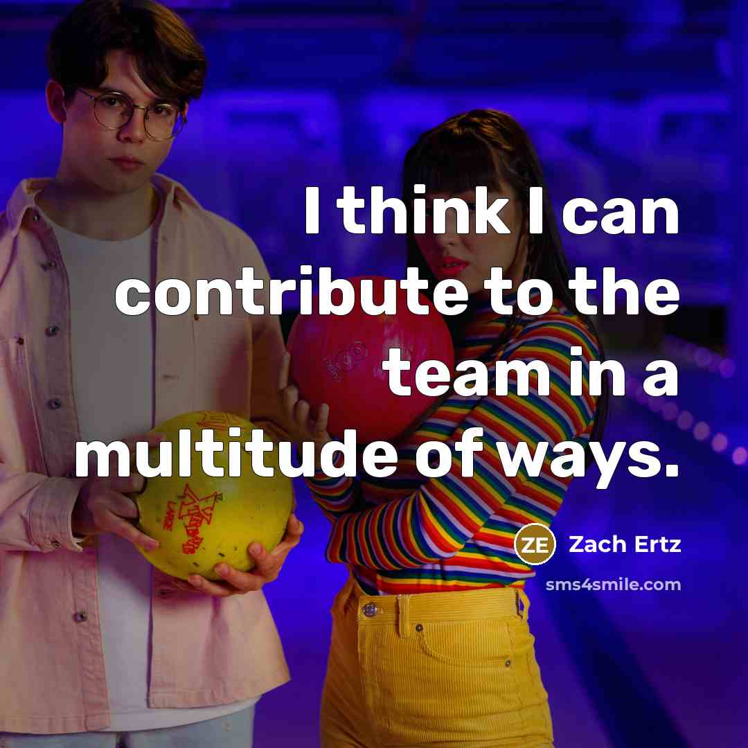 “I think I can contribute to the team in a…” quote by Zach Ertz