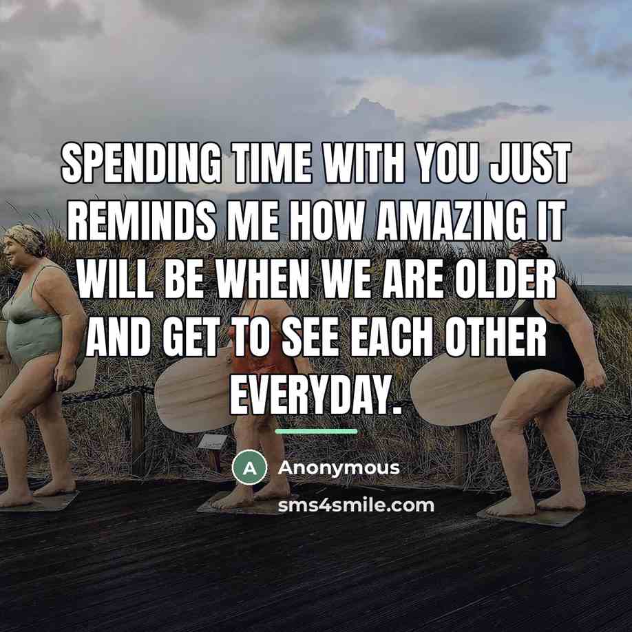 “Spending time with you just reminds me how amazing it…” quote by Anonymous