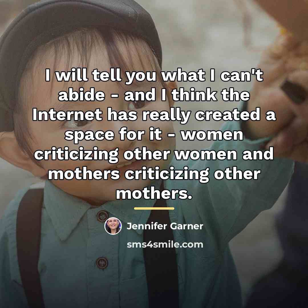 “I will tell you what I can't abide - and…” quote by Jennifer Garner
