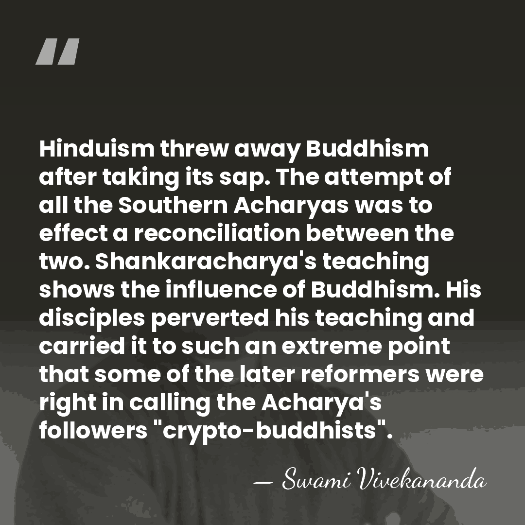 Hinduism threw away Buddhism after taking its sap. The attempt of all&hellip; - Swami Vivekananda