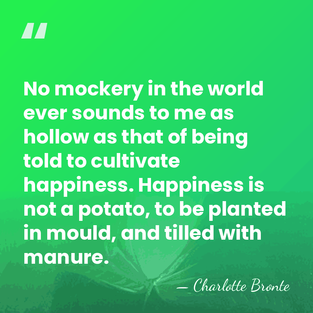 No mockery in the world ever sounds to me as hollow as&hellip; - Charlotte Bronte