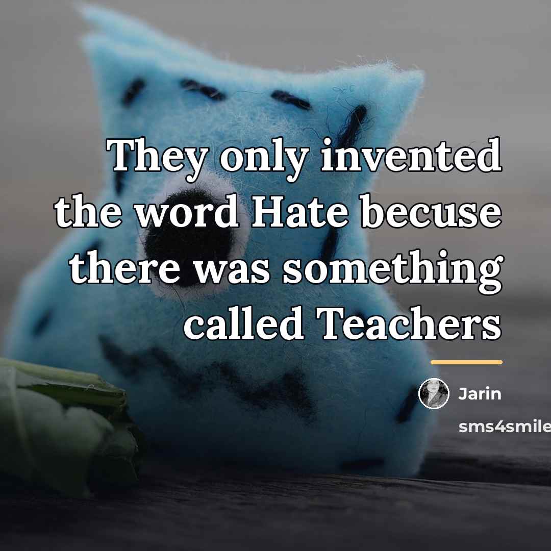 “They only invented the word Hate becuse there was something…” quote by Jarin