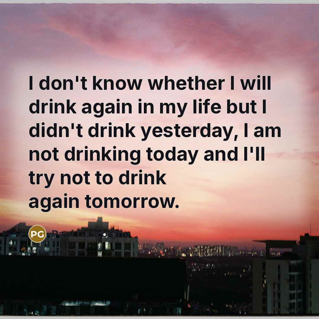 “I don't know whether I will drink again in my…” quote by Paul Gascoigne