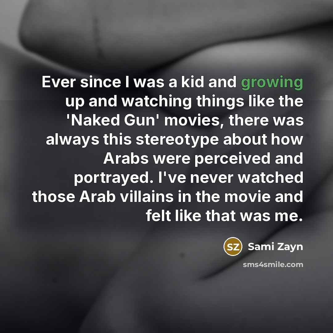 “Ever since I was a kid and growing up and…” quote by Sami Zayn