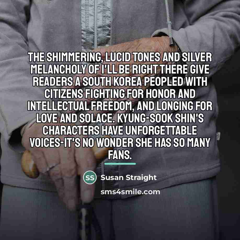 “The shimmering, lucid tones and silver melancholy of I'll Be…” quote by Susan Straight