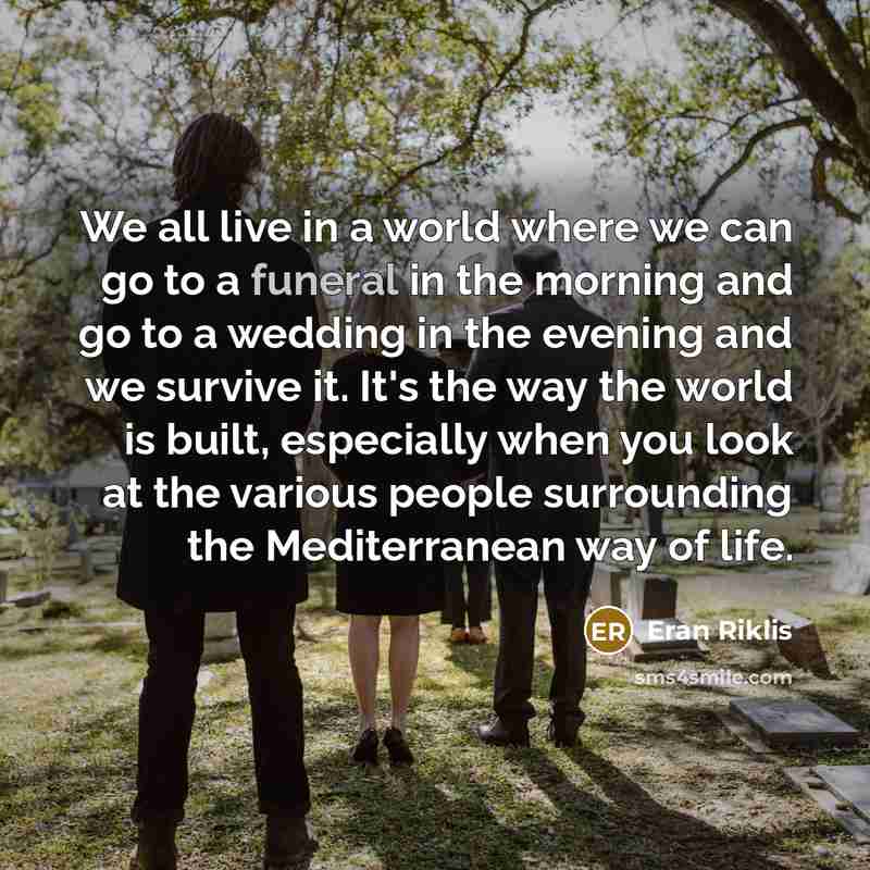 “We all live in a world where we can go…” quote by Eran Riklis