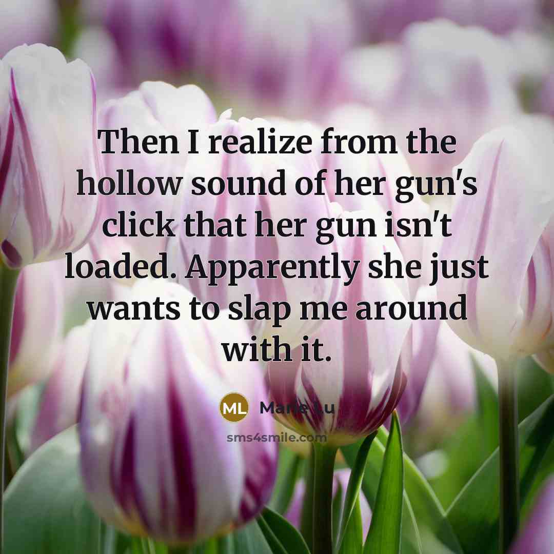 “Then I realize from the hollow sound of her gun's…” quote by Marie Lu