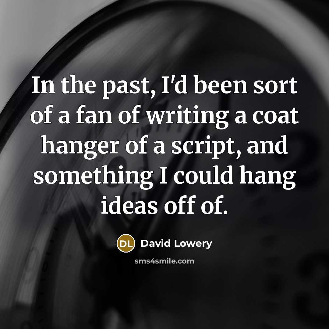 “In the past, I'd been sort of a fan of…” quote by David Lowery