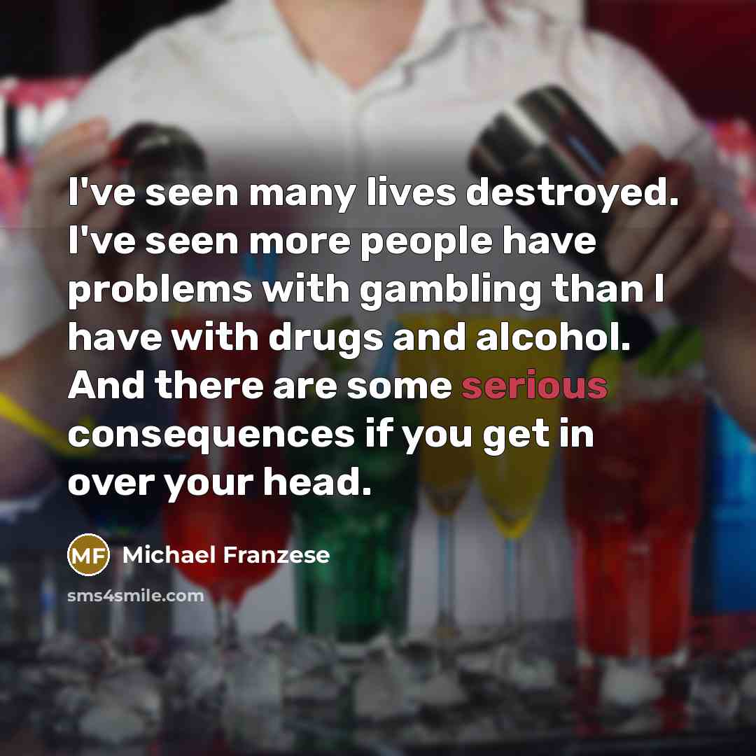 “I've seen many lives destroyed. I've seen more people have…” quote by Michael Franzese
