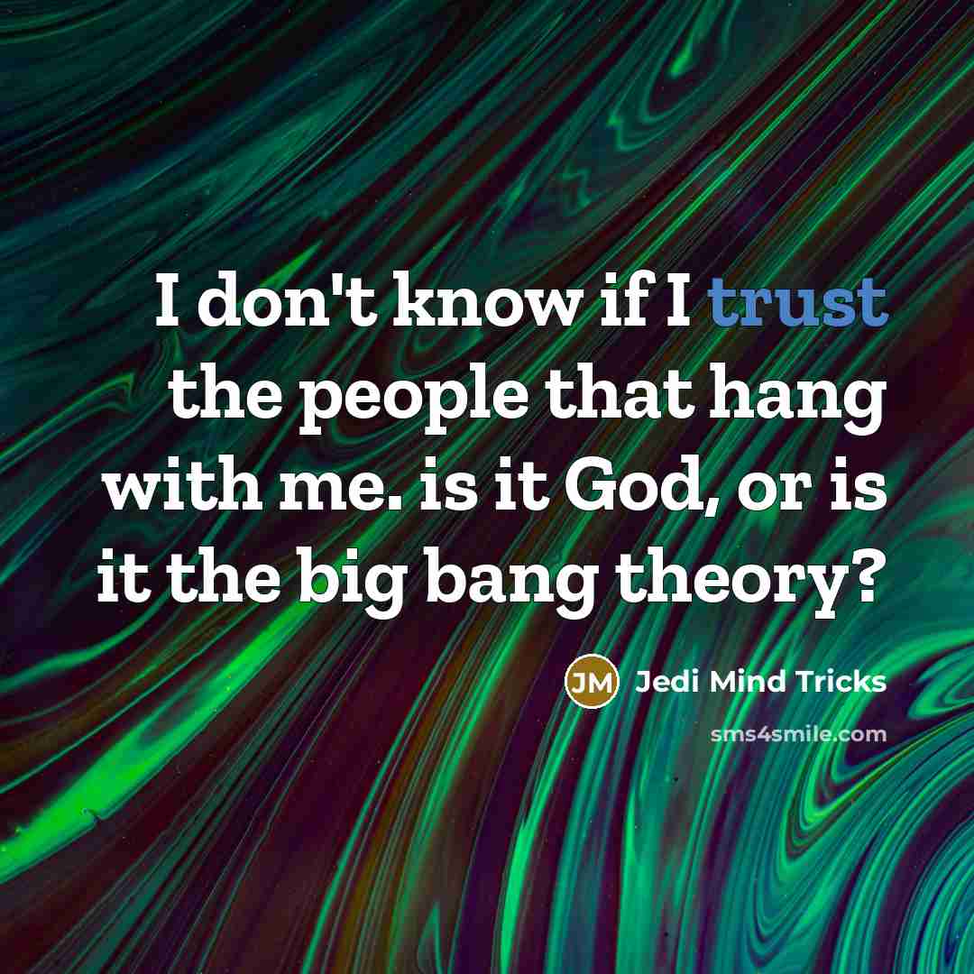 “I don't know if I trust the people that hang…” quote by Jedi Mind Tricks