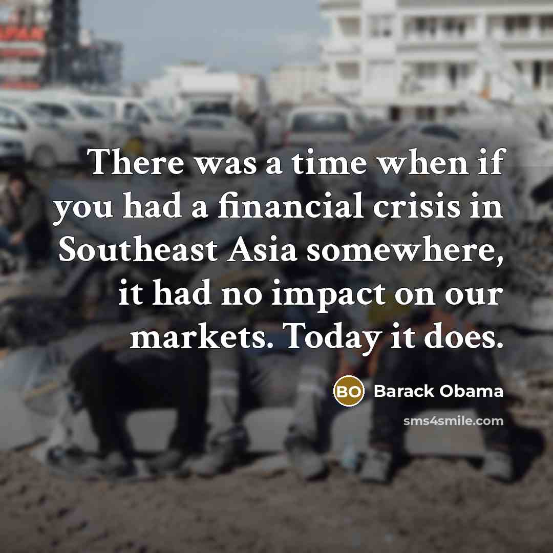 “There was a time when if you had a financial…” quote by Barack Obama
