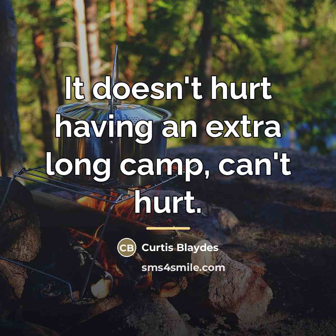 “It doesn't hurt having an extra long camp, can't hurt.…” quote by Curtis Blaydes