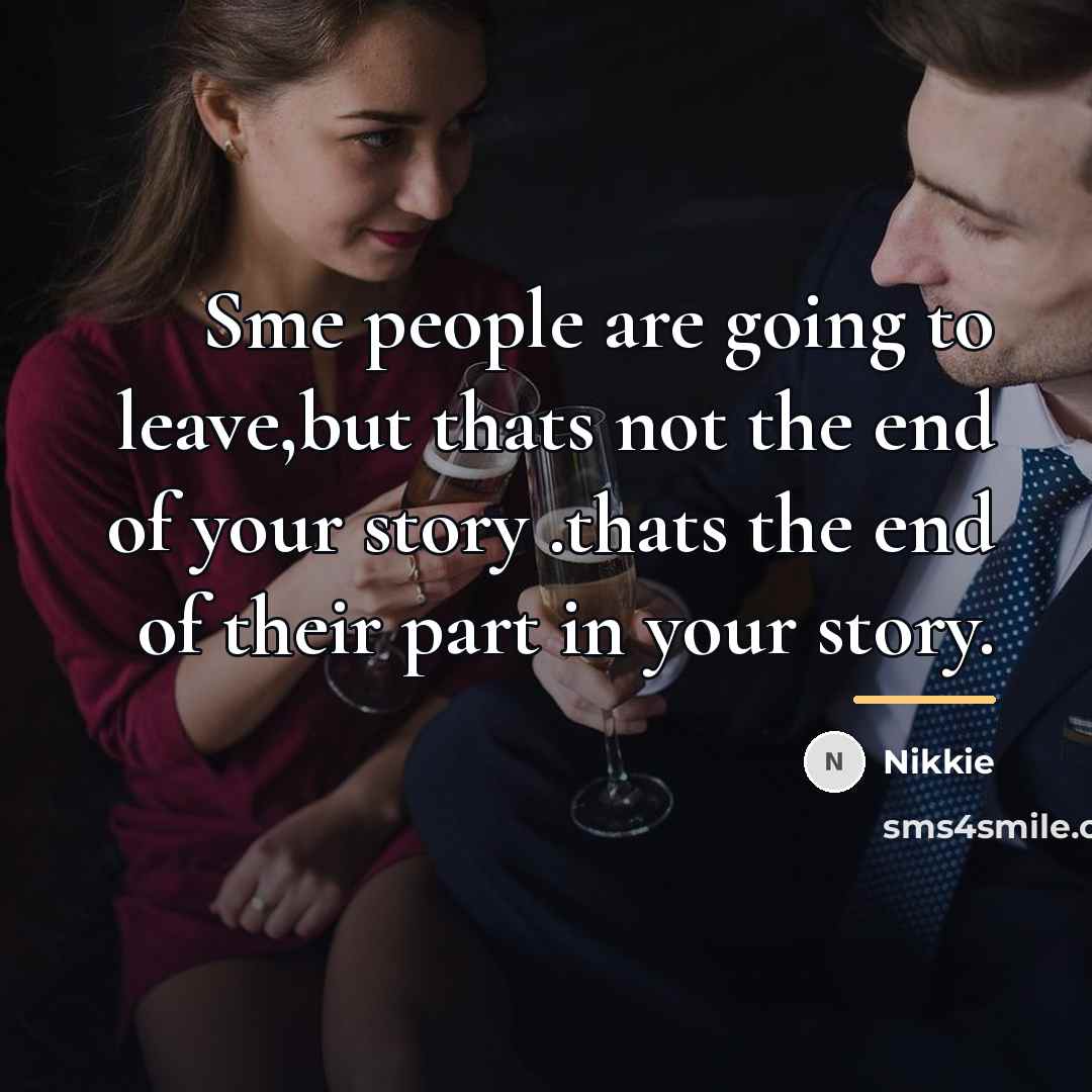 “Sme people are going to leave,but thats not the end…” quote by Nikkie
