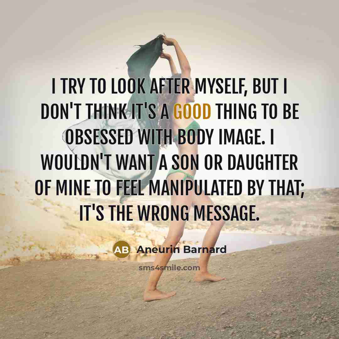 “I try to look after myself, but I don't think…” quote by Aneurin Barnard