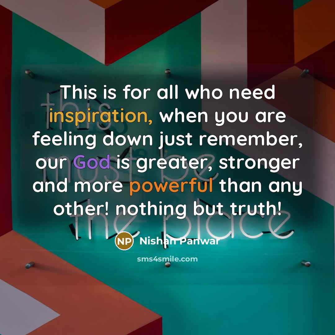 “This is for all who need inspiration, when you are…” quote by Nishan Panwar