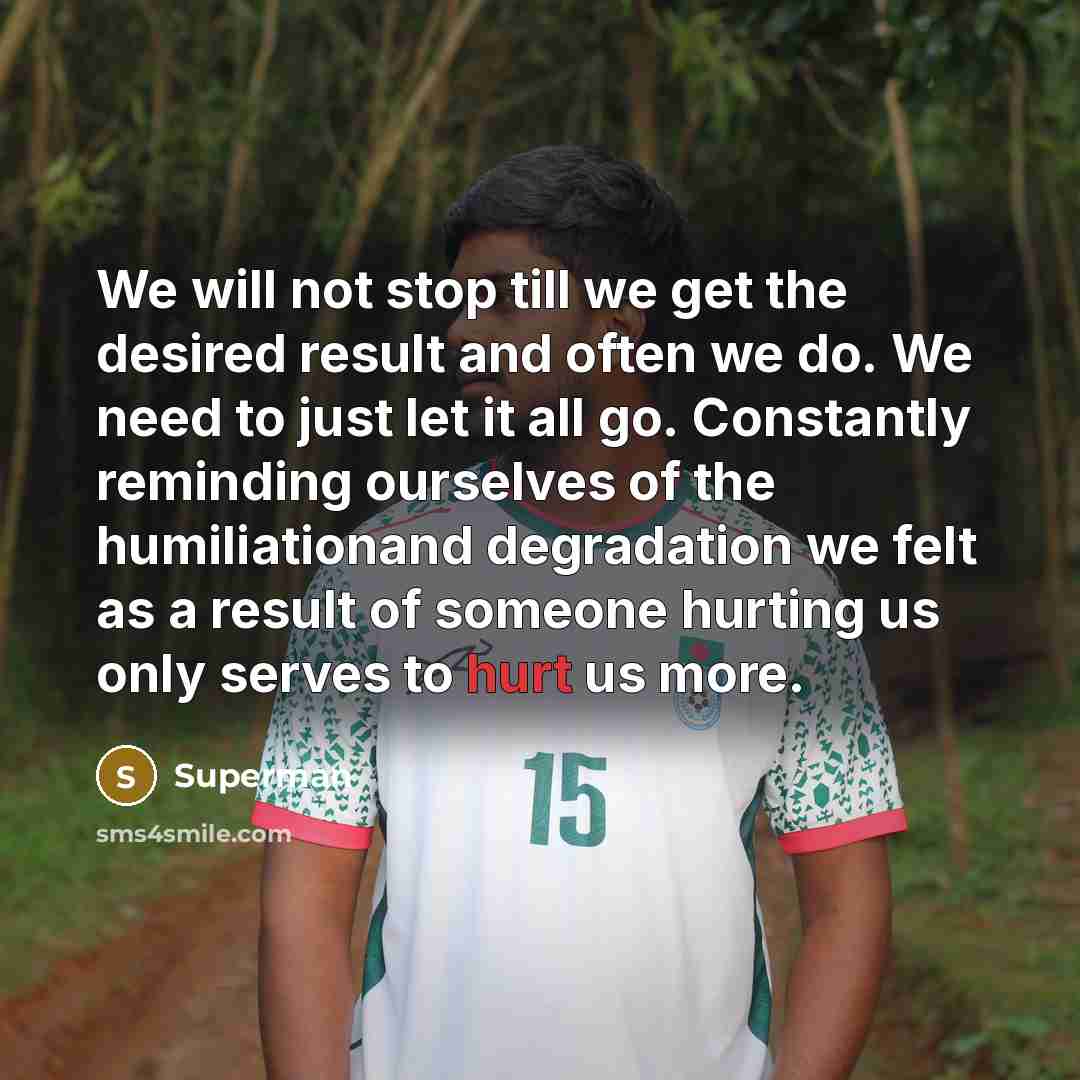 “We will not stop till we get the desired result…” quote by Superman