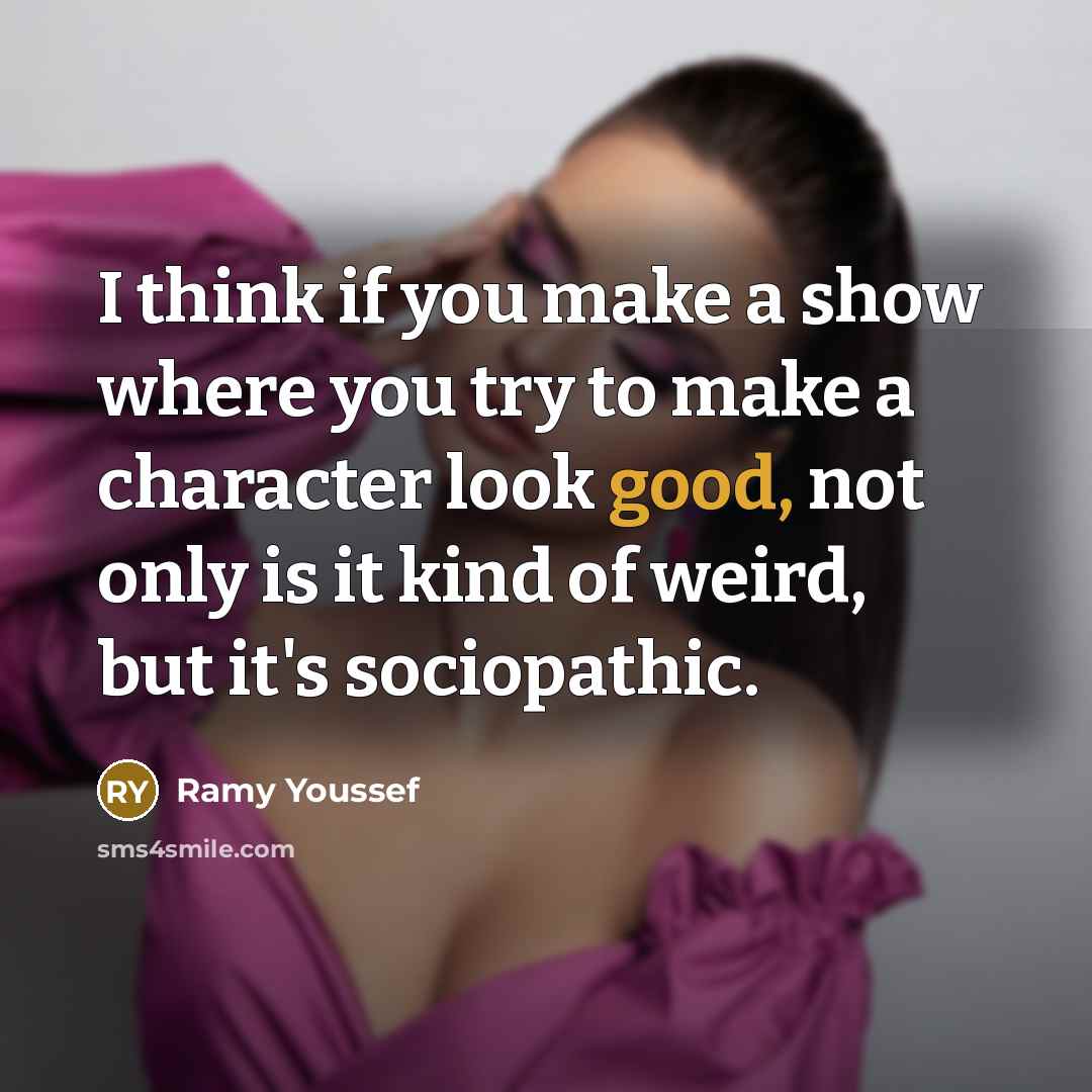“I think if you make a show where you try…” quote by Ramy Youssef