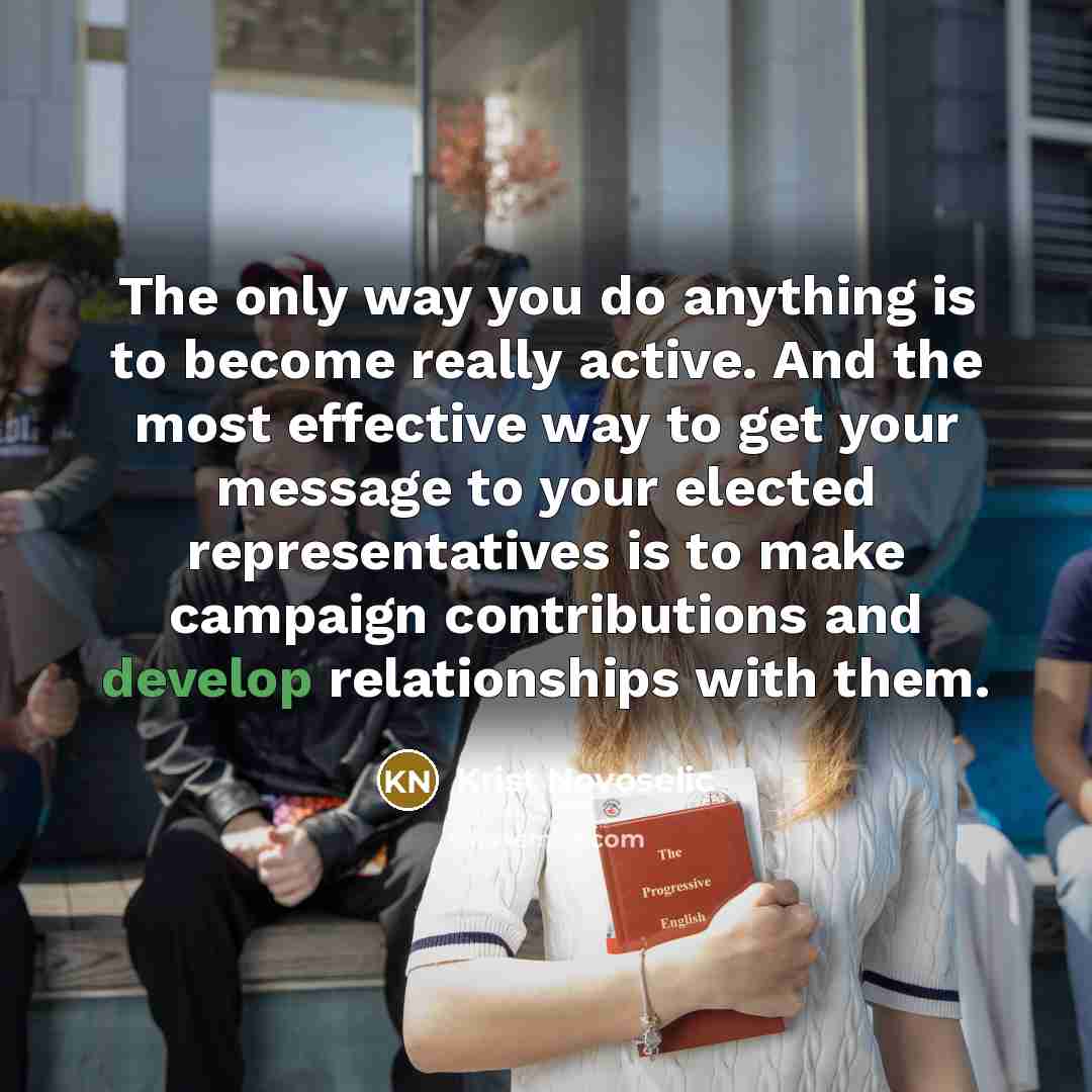 “The only way you do anything is to become really…” quote by Krist Novoselic