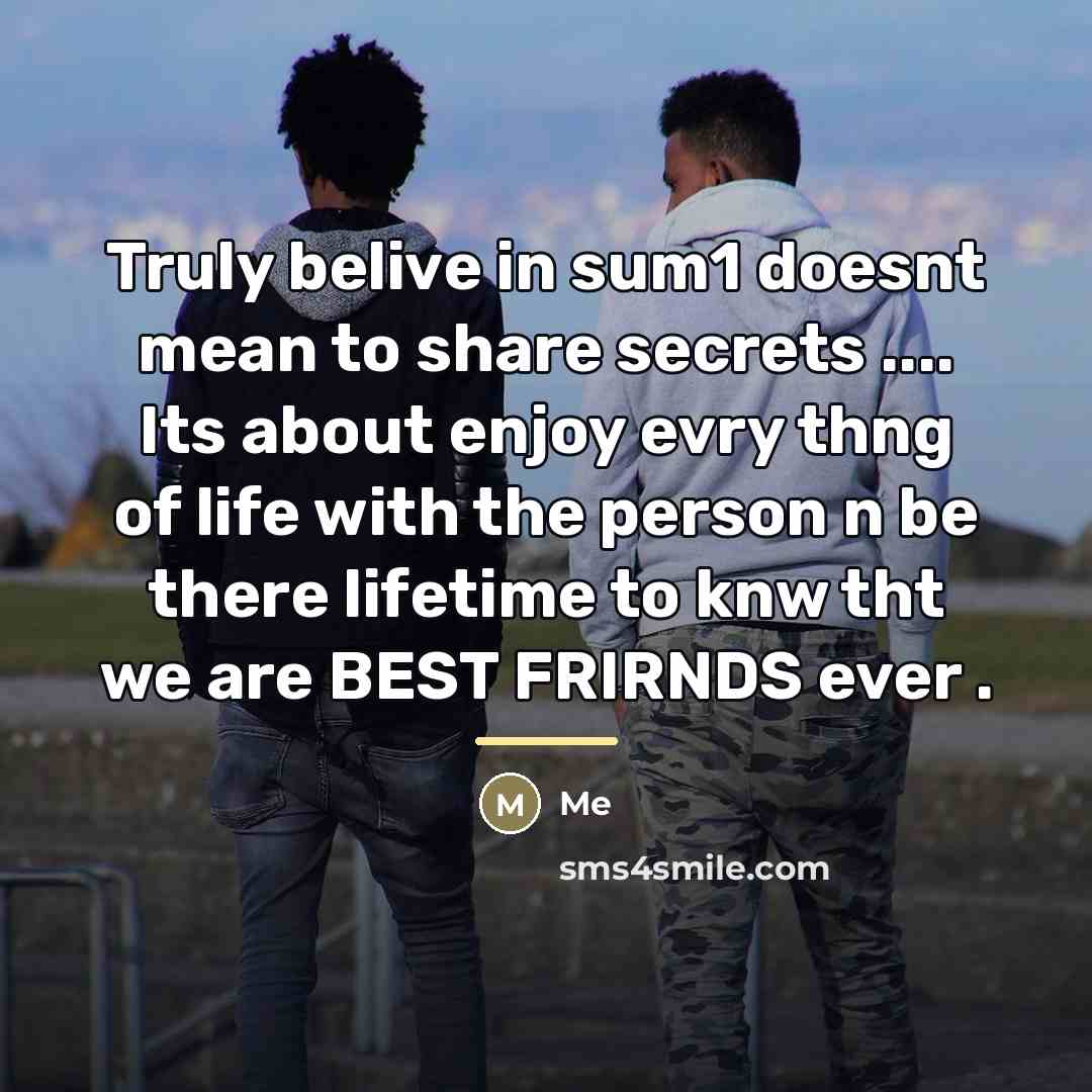 “Truly belive in sum1 doesnt mean to share secrets ....…” quote by Me