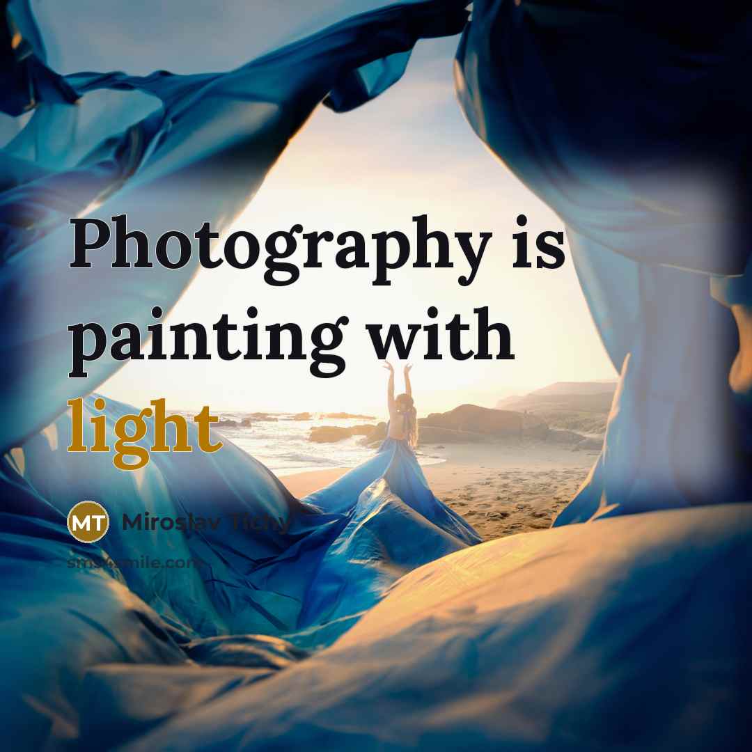 “Photography is painting with light…” quote by Miroslav Tichy