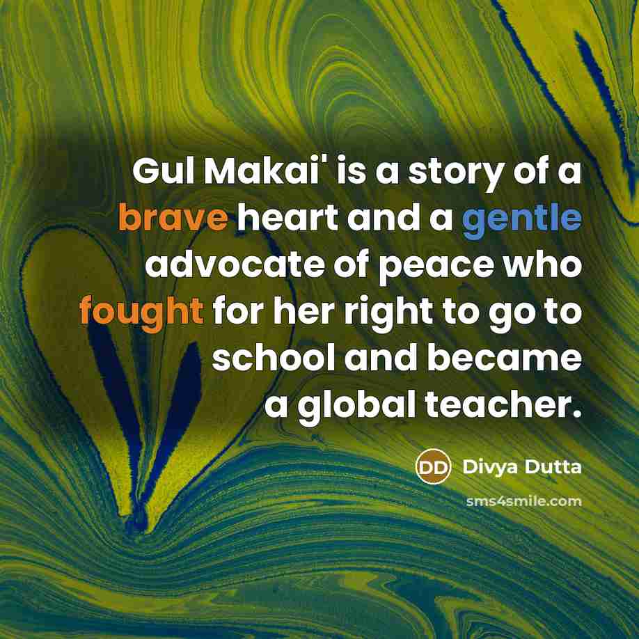 “Gul Makai' is a story of a brave heart and…” quote by Divya Dutta