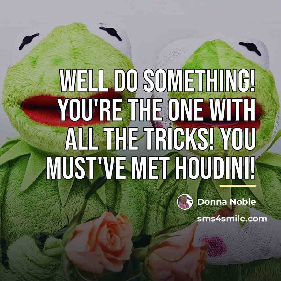 “Well do something! You're the one with all the tricks!…” quote by Donna Noble