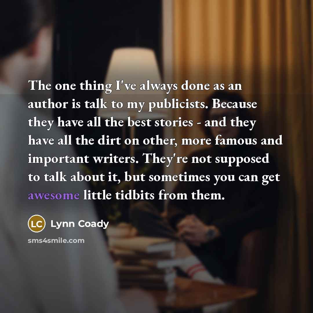 “The one thing I've always done as an author is…” quote by Lynn Coady