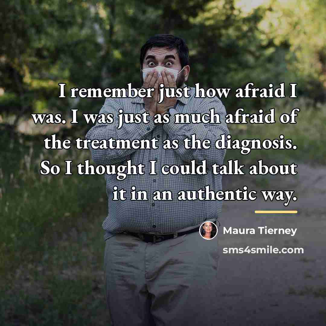 “I remember just how afraid I was. I was just…” quote by Maura Tierney