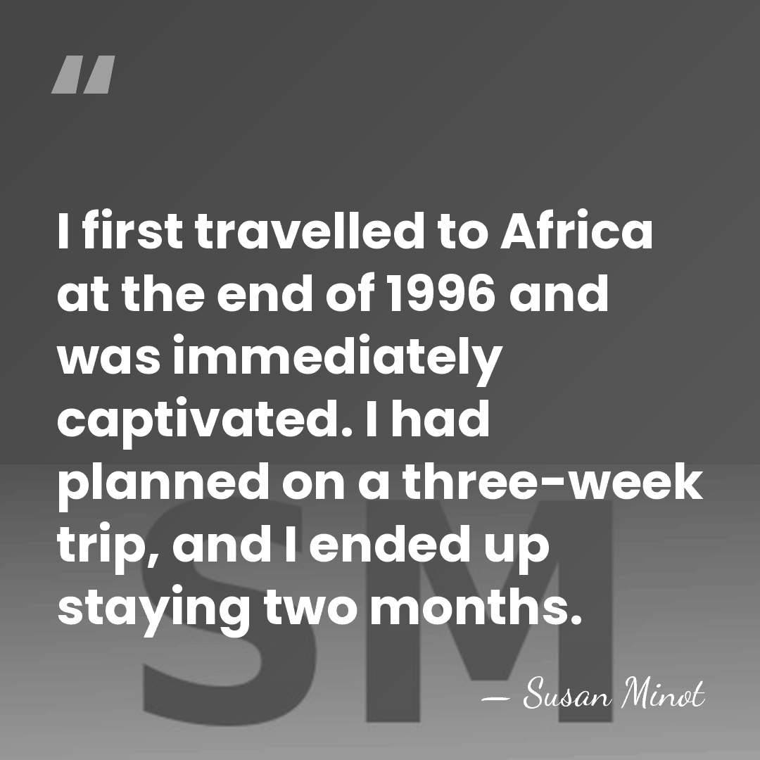 I first travelled to Africa at the end of 1996 and was&hellip; - Susan Minot