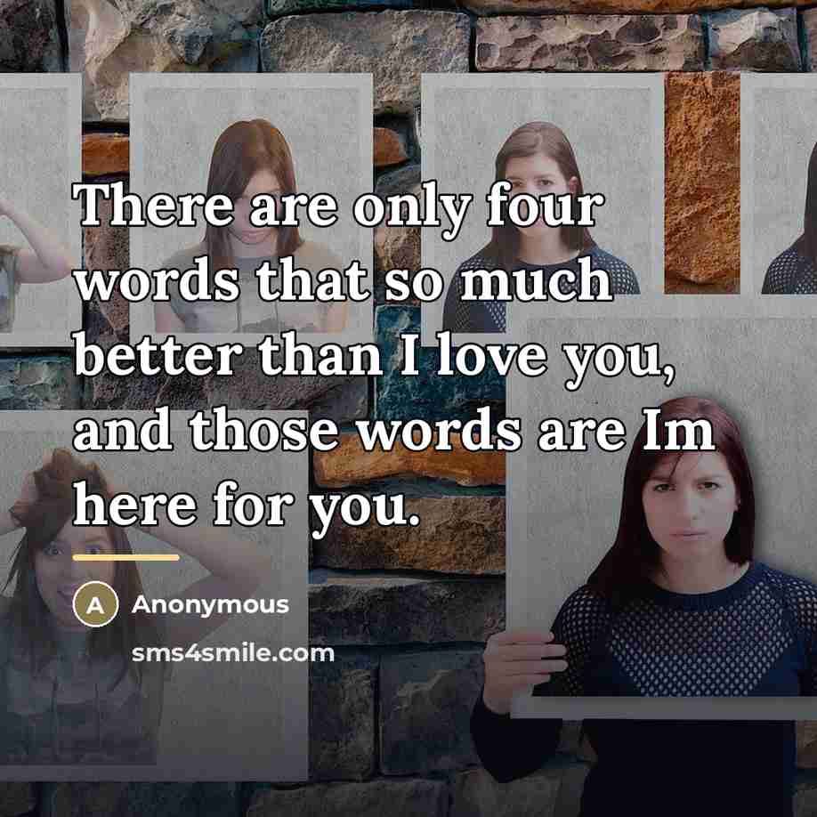 “There are only four words that so much better than…” quote by Anonymous