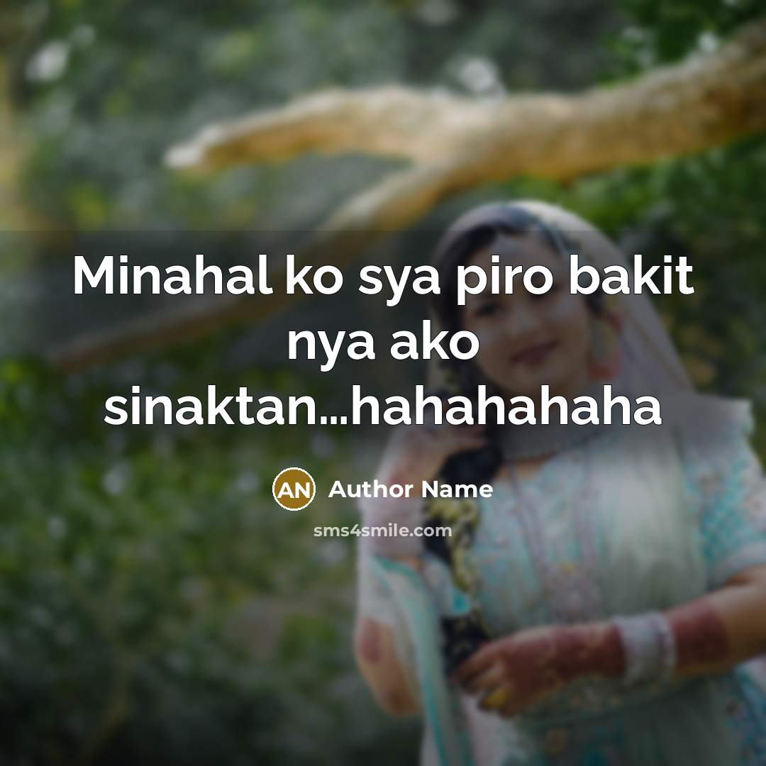 “Minahal ko sya piro bakit nya ako sinaktan…hahahahaha” quote by Author Name