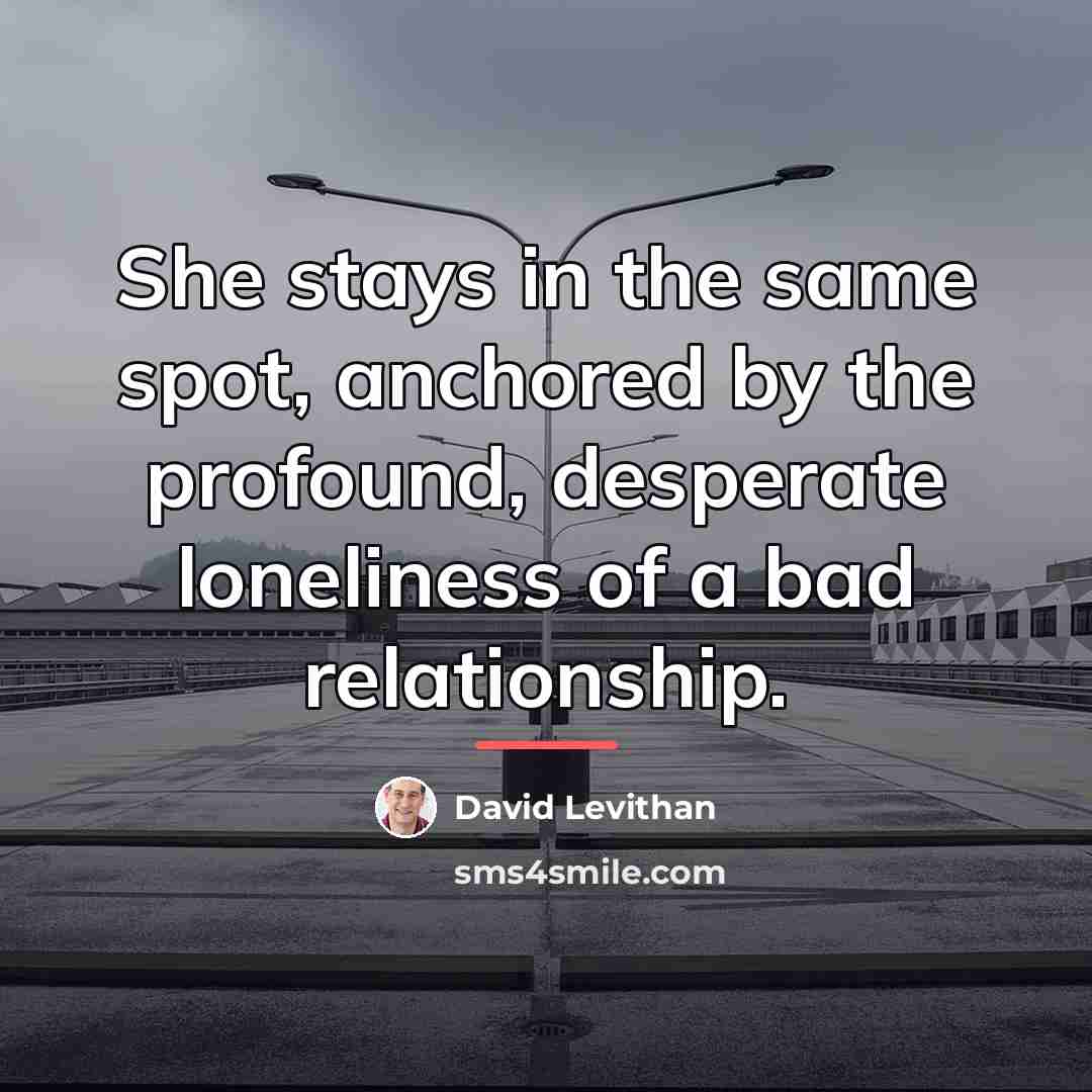 “She stays in the same spot, anchored by the profound,…” quote by David Levithan