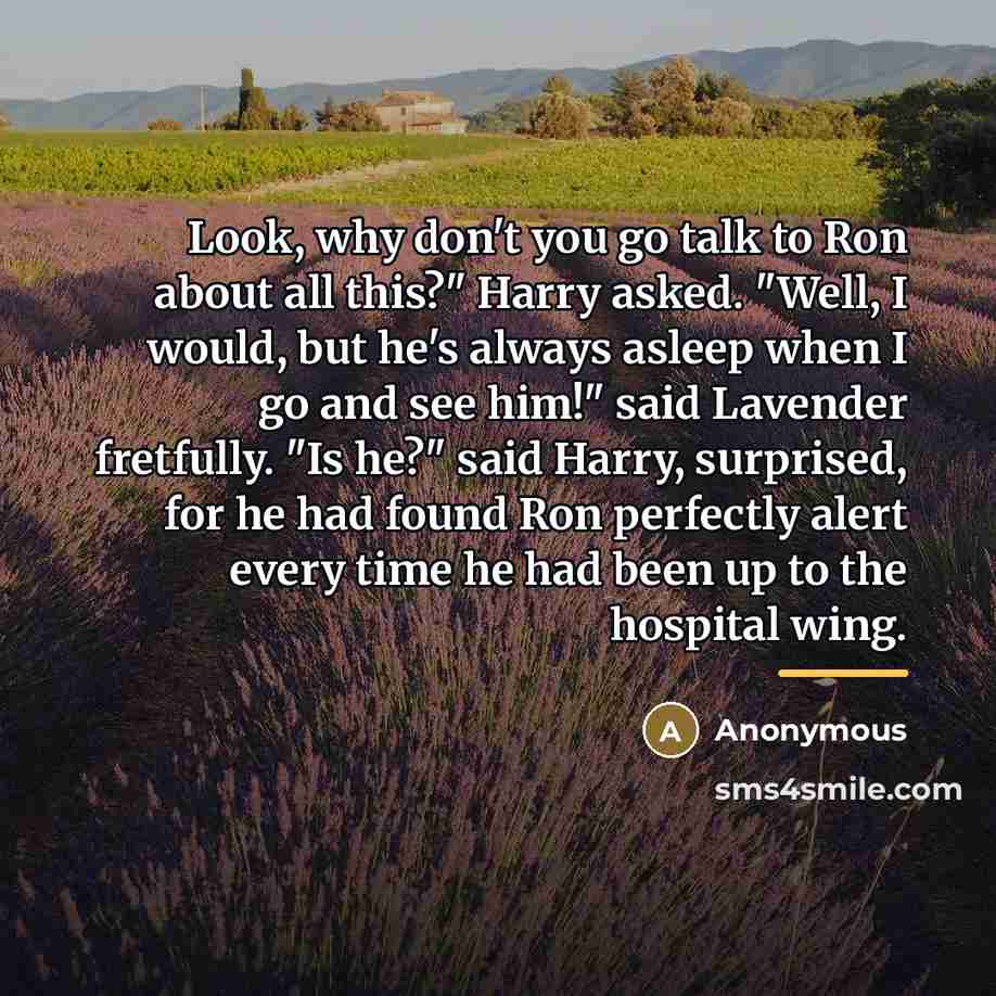“Look, why don't you go talk to Ron about all…” quote by Anonymous