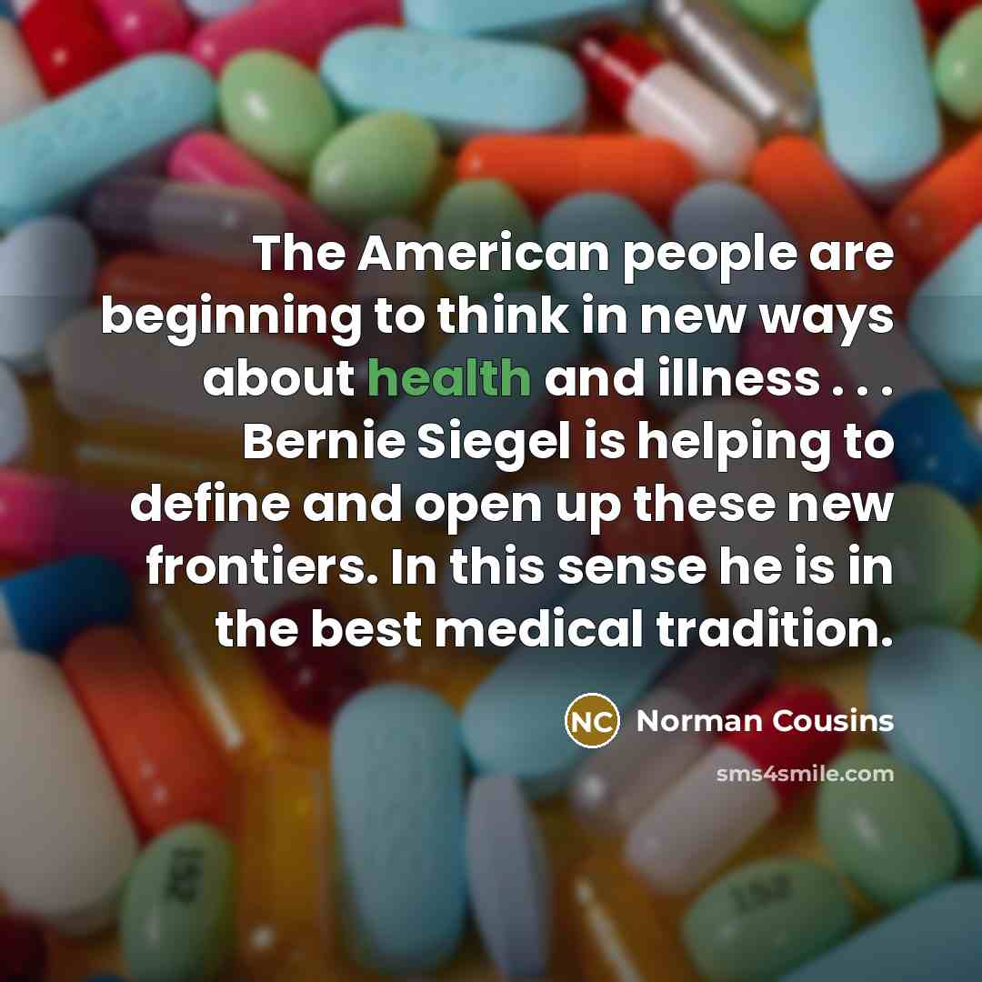 “The American people are beginning to think in new ways…” quote by Norman Cousins