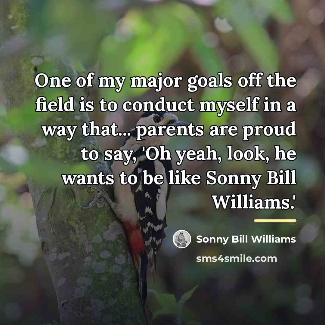 “One of my major goals off the field is to…” quote by Sonny Bill Williams