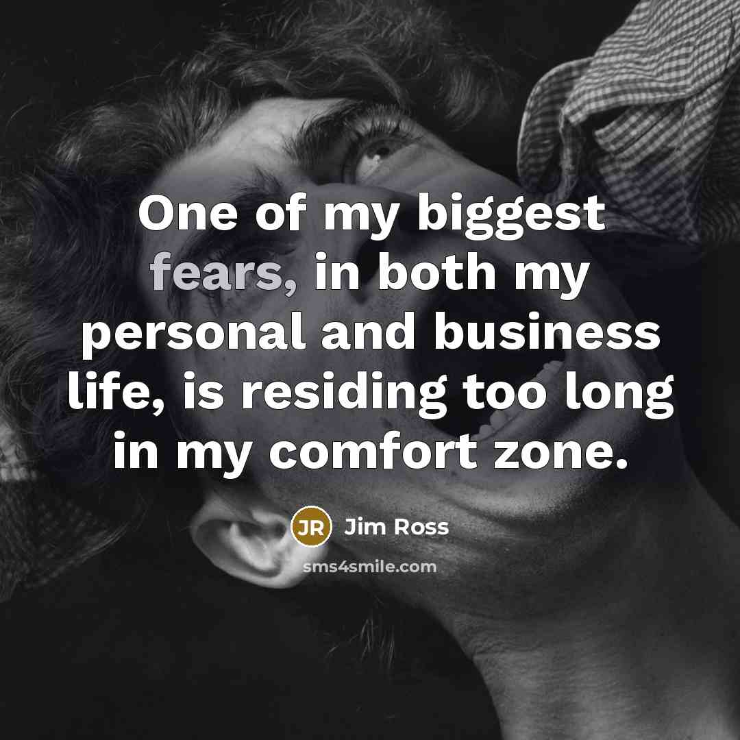 “One of my biggest fears, in both my personal and…” quote by Jim Ross
