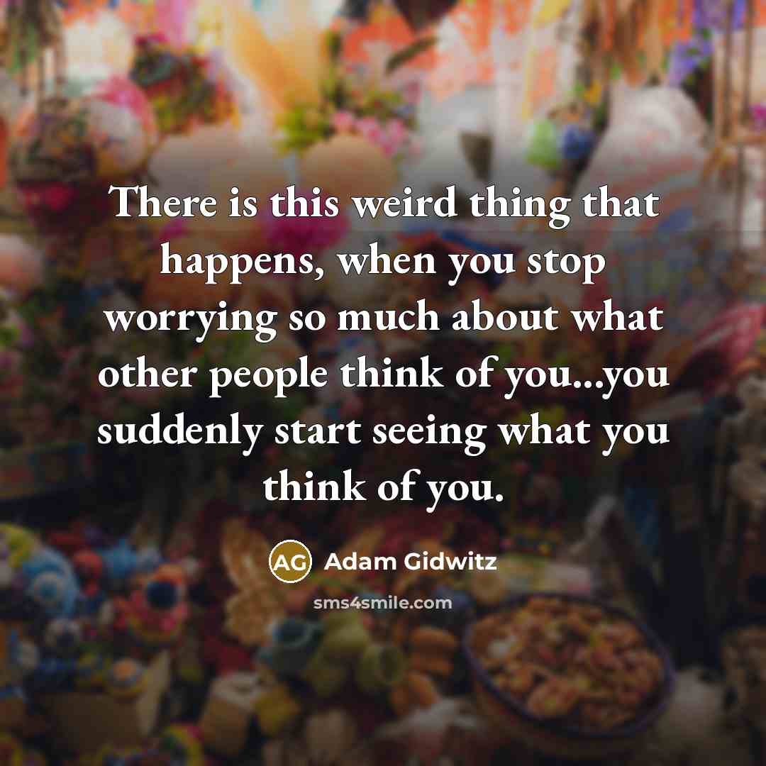 “There is this weird thing that happens, when you stop…” quote by Adam Gidwitz