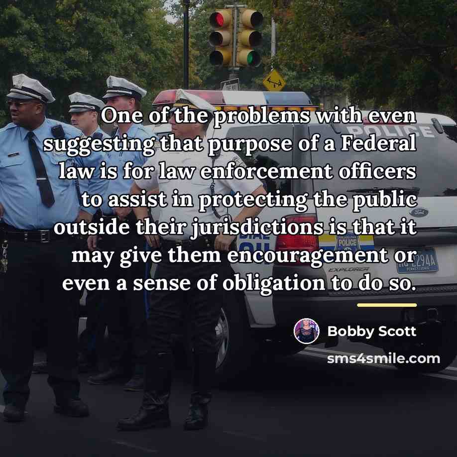 “One of the problems with even suggesting that purpose of…” quote by Bobby Scott