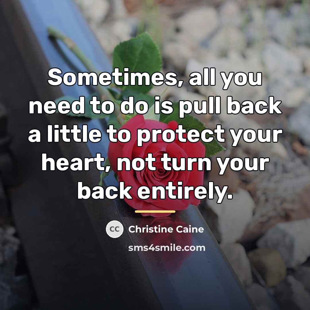 “Sometimes, all you need to do is pull back a…” quote by Christine Caine