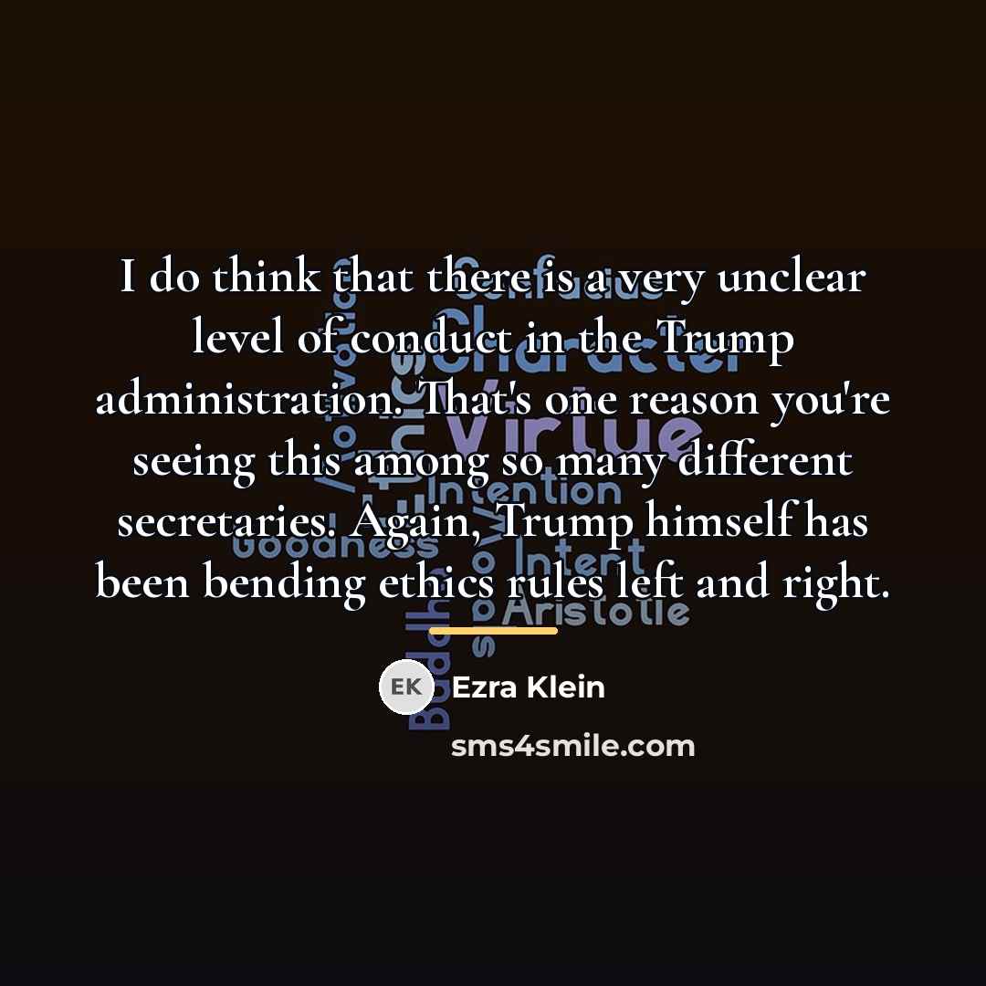 “I do think that there is a very unclear level…” quote by Ezra Klein