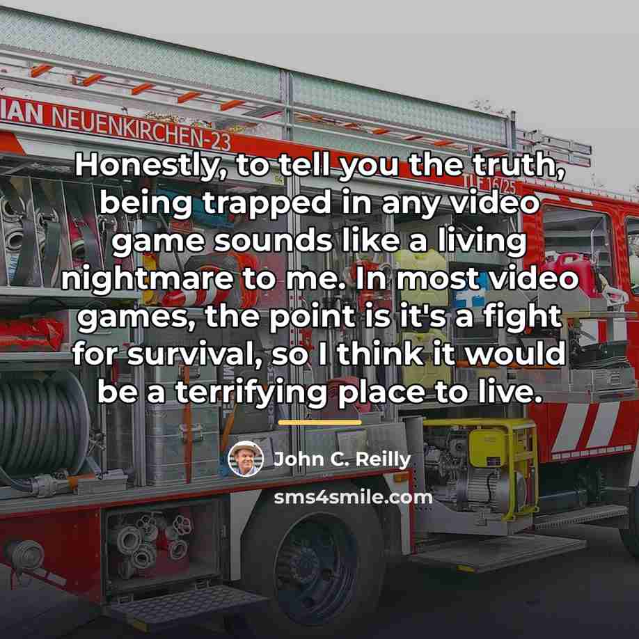 “Honestly, to tell you the truth, being trapped in any…” quote by John C. Reilly