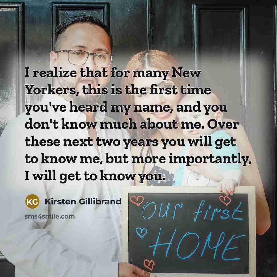 “I realize that for many New Yorkers, this is the…” quote by Kirsten Gillibrand